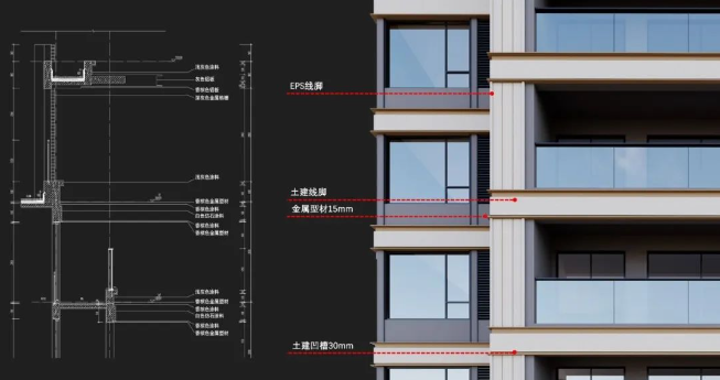 住宅外立面：仿石涂料与真石漆，两种材料的区别
